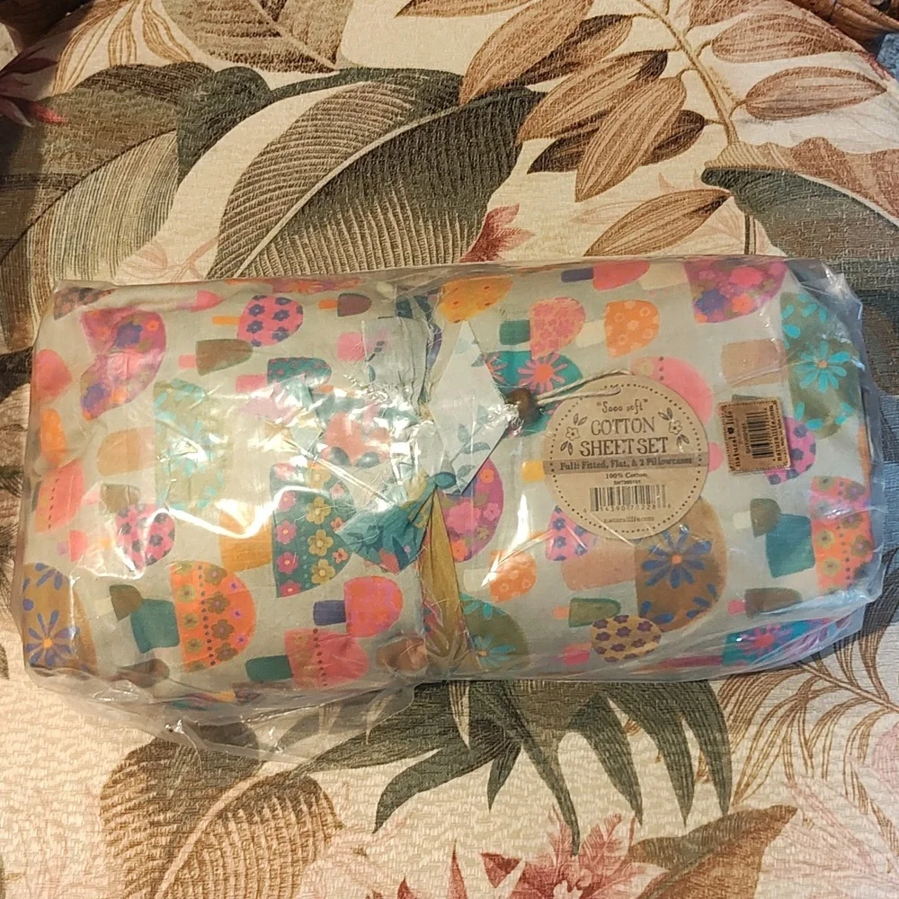 NATURAL LIFE: MUSHROOM ๐ BEDDING SHEETS - Picture 6 of 8
